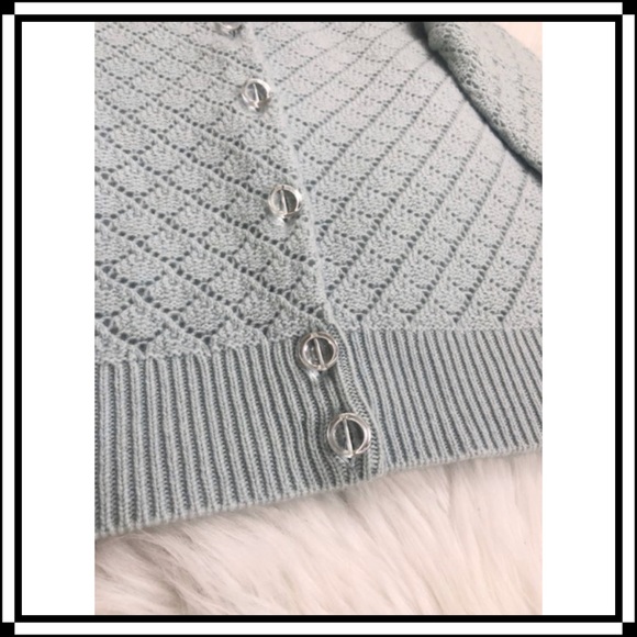 Marc Jacobs crystal button long sleeve cardigan - Picture 5 of 8